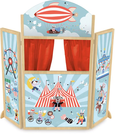 VILAC-Poppenkast - Theater - houten speelgoed