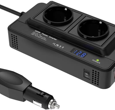 ApexArte® Omvormer 12v 230v Zuivere Sinus - Spanningsomvormer