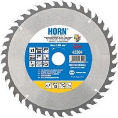 Houtcirkelzaagblad - 180x30,0 mm - Widia Tanden 40z - Horn - Houten Cirkelzaagtanden - Zaagblad - Koolstofstaal - Bladhardheid van 85 ° HRc  -  Binnenste gat: 30,0 mm