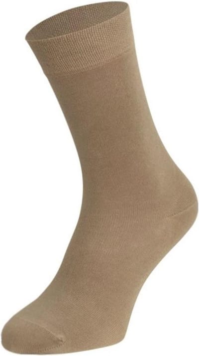 Boru Bamboo - Nette Sokken - Medium Beige - 35-38 - Bamboe Sokken - Naadloos - Ademend - Anti-Zweet - 2301
