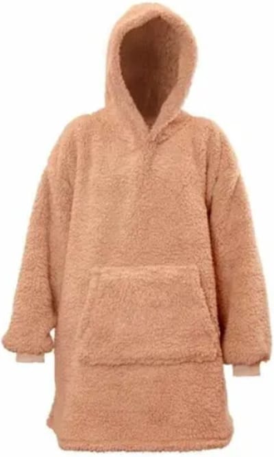 Unique Living - Hoodie Teddy - 70x50cm - Old Pink