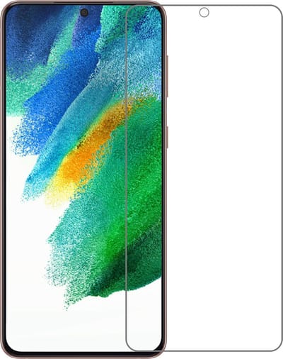 Screenprotector Geschikt voor Samsung Galaxy S21 FE - Extra Sterk - Beschermglas - Gehard Glas - Tempered Glass - Screen Protector