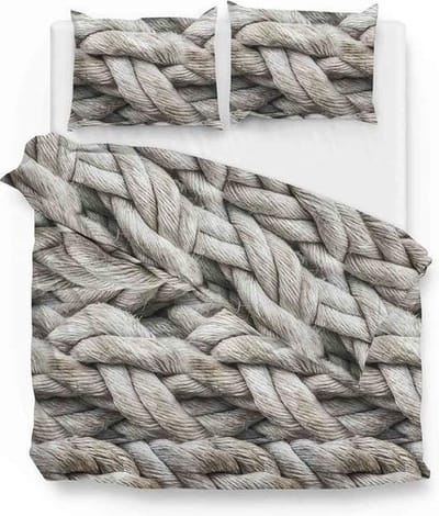 Zo!Home Hanne - Dekbedovertrek - Tweepersoons - 200x200/220 cm - Beige
