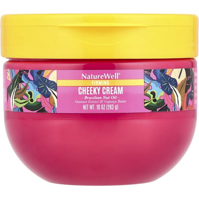 Naturewell, Cheeky Cream, Braziliaanse Notenolie, 10 oz (283 g) pink