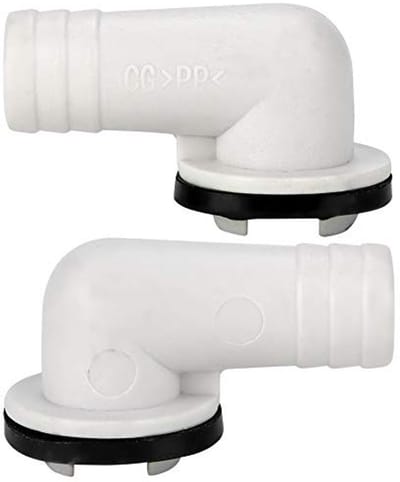 Dailygoods- Uitlaatconnector Milieuvriendelijk - Afvoeruitlaatconnector - Airconditionerafvoer - Afvoer van Afvalwater - Duurzaam - Verstelbaar - Afvoerconnector