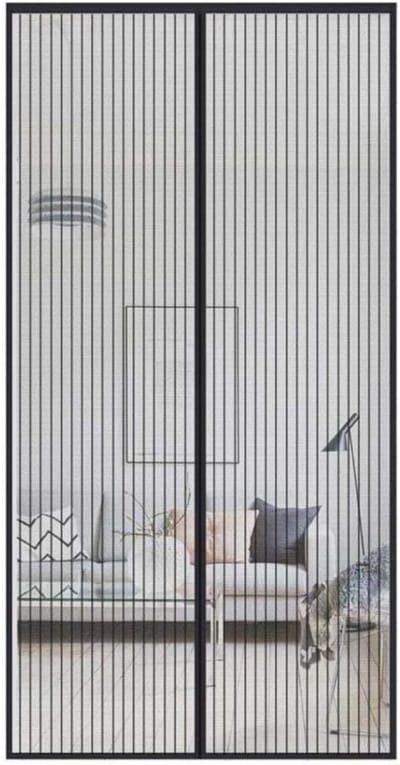 Verdikt magnetisch horgaas geschikt voor volledig frame geschikt voor openslaande deuren, geschikt voor magneten, 120 x 240 cm