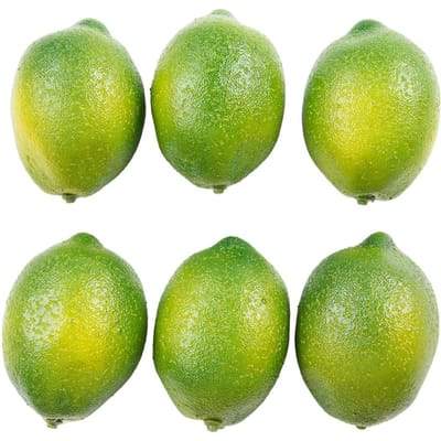 6 stuks Geel/Groen Kunstmatige Nepcitroenen Realistisch Faux Fruit Fotografie Requisieten Voor Huis Keuken Tafeldecoratie