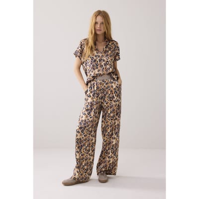 Summum Woman Trousers Multi Coloured Animal Multicolour Größe: 32 | Ausgestellte Hosen Outlet | Damen