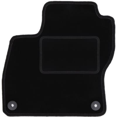 Bestuurdersmat zwart voor: Ford Focus MK3 FL sedan, stationwagen, hatchback (2017-2020)