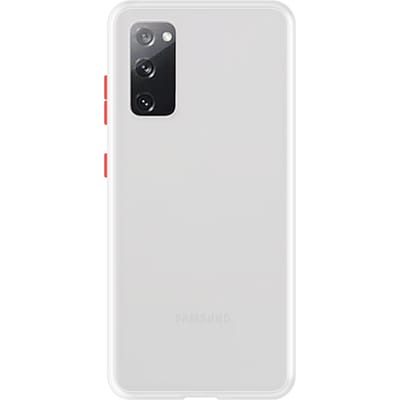 Samsung Galaxy S20 Back Cover - Wit/Transparant