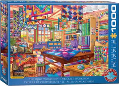 Legpuzzel 1000 stukjes - Workshop Puzzel - Ontspanning Thuis - Hoge Kwaliteit Karton - 68 x 48 cm - Meerkleurig