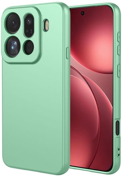 Coverup Hoesje - Geschikt voor OPPO Find X9 Pro Hoesje - Coverup Colour TPU Back Cover - Groen