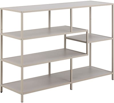 Boekenkast Vayen Grijs 114x78cm - Giga Living