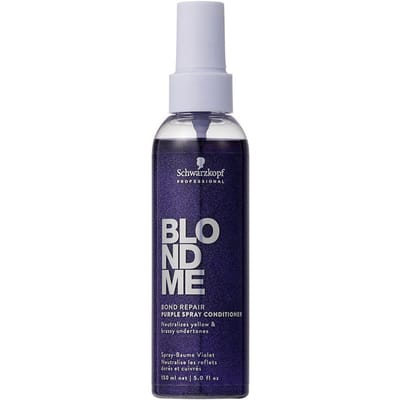 Schwarzkopf BlondMe Bond Repair Purple Spray Conditioner 150ml