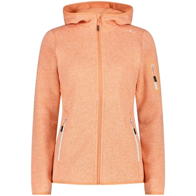Dames fleece met capuchon CMP