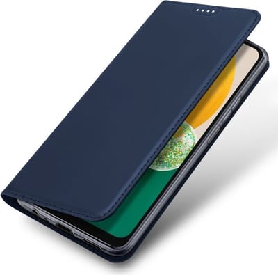 Dux Ducis Skin Pro Hoesje Geschikt voor Samsung Galaxy A24 Portemonnee Blauw