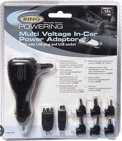 Ring Multi Voltage 12volt adaptor