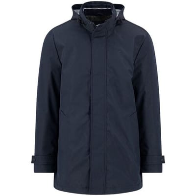 Fynch-Hatton Jack Long Coat Dark Navy / male