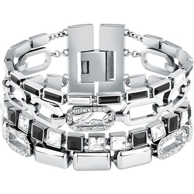 Karl Lagerfeld - Armband - KLAYC16 - Dames - CRYSTALS - 16cm