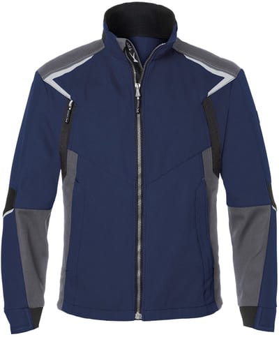 KÜBLER BODYFORCE 11255302 Hi Vis Reflecterend Werkjas HEREN Veiligheidsjas Donkerblauw Antraciet - Industrieel Wasbaar