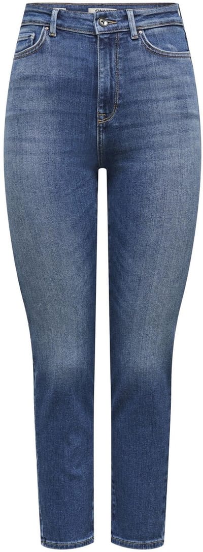 ONLY Straight fit jeans ONLEMILY High waist Straight fit Enkel lengte Jeans