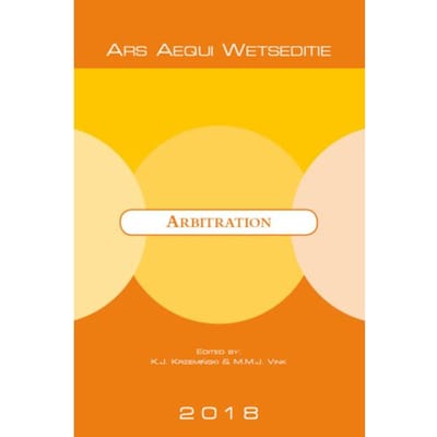 Arbitration 2018 - Ars Aequi Wetseditie