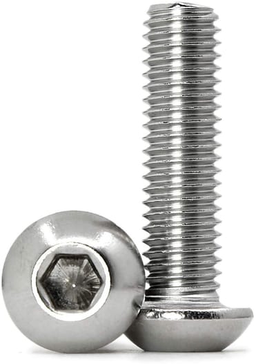 Dailygoods- Inbusschroef 40 Stuks - Roestvrij Staal 304 - Hoge Hardheid - Corrosiebestendig - Verzonken Kop - Praktische Opbergdoos - Schroeven