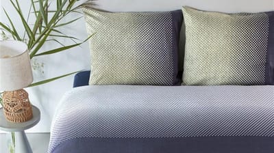Beddinghouse Duco dekbedovertrek - Tweepersoons - 200x200/220 cm - Blauw Groen