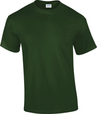 Gildan Ultra Cotton™ Classic Fit Adult T-shirt GI2000 - Forest Green - M