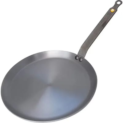 de Buyer Mineral B Pannenkoekenpan 30 cm – Crêpepan – Plaatstaal – PFAS-vrij – Natuurlijk Antiaanbak Effect – Made in France