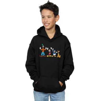 Disney Jongens Mickey Mouse Friends Hoodie (Zwart)