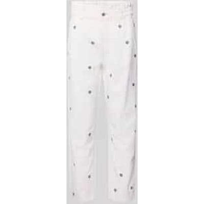 Paperbag jeans met steekzakken