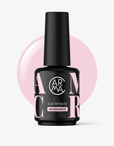 CARMA COSMETICS Biab - Builder In A Bottle Morganite 15ml | Soft Pink Biab Nagellak
