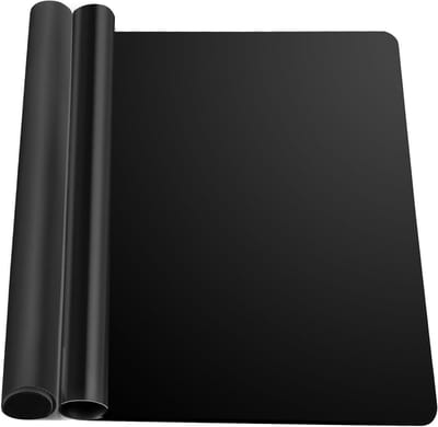 Set van 2 Siliconen Bakmatten 30 x 40 cm, Antislip Werkmat, Warmtebestendige en Herbruikbare Keukenaccessoires voor Bakken en Knutselen