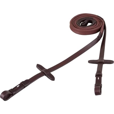 Ronde rubberen teugels met blinde lus BR Equitation Eventa Pro Grip