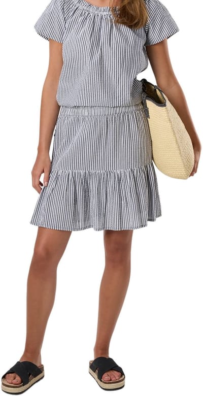 Seaside Marina Seersucker Rok – Rok voor dames – Maat 38