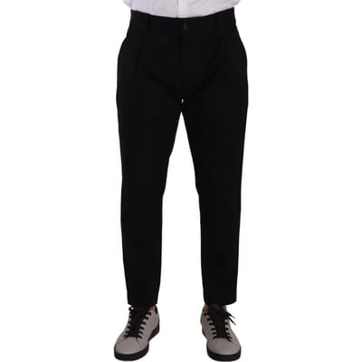 Wollen Broek Plissé Stijl