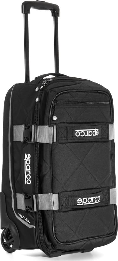 Sparco Borsa Travel Tas - Zwart/Zilver — Maat Onesize