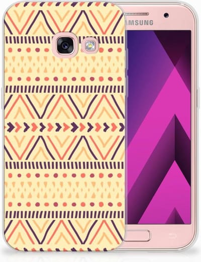 Samsung Galaxy A3 2017 TPU bumper Aztec Yellow