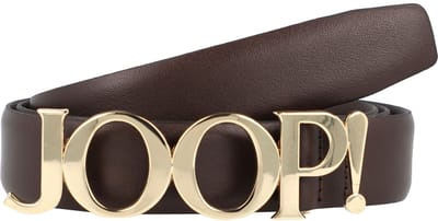 JOOP! Leren Riem 3,0 CM Fashion Women's Belt W75 D`Brown Donkerbruin