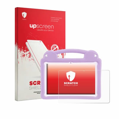 upscreen - Screenprotector voor LETGOSPT Kids Tablet 10.1" - Folie Beschermfolie transparant