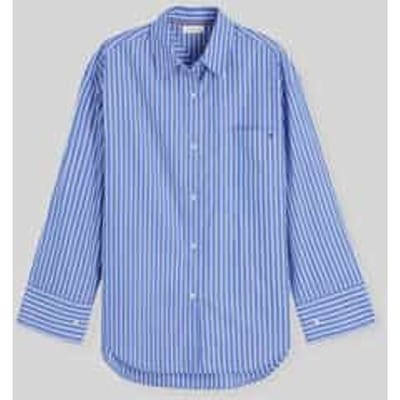 Tommy Hilfiger Modern Poplin Shirt Stacking Stp/verona Blue Taglia: 38 | Magliette intime Outlet | Donna | Blu