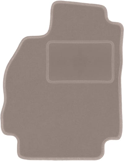 Beige bestuurdersmat voor: Renault Megane II stationwagen, Grandtour (2002-2008)