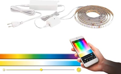 EGLO 33233 Crosslink LED STRIPE-C wit L: 300cm B: 1,2cm H: 0,3cm dimbaar 2700-6500K met Connect-functie