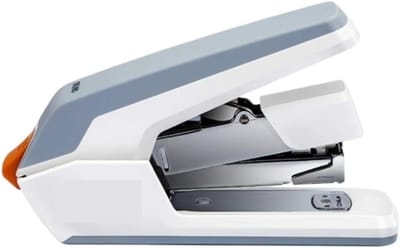 Handmatige Nietmachine - Desktop Nietmachine - Documenten Binden - Ergonomische Handgreep - 40 Vel Capaciteit - Wit