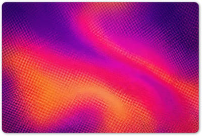 Placemats 45x30 cm - Placemat kunststof - 1 stuk - Abstract - Patroon - Kleurverloop - Borden onderleggers - Decoratie voor op tafel - Keuken tafeldecoratie accessoires - Vinyl onderlegger - Tafelversiering