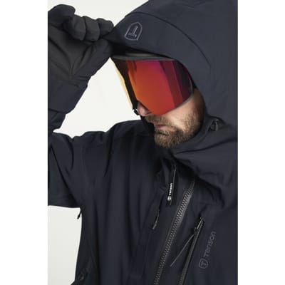 TENSON - prime pro jacket m - Ski jack heren - Zwart, wit