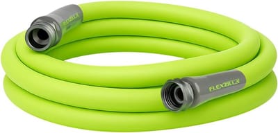Flexzilla Tuinslang 5/8 inch x 15ft Nul Geheugen UV Bestendig Plat Ontwerp Lekvrije O-ring Licht Hybride Polymeer Materiaal 15FT