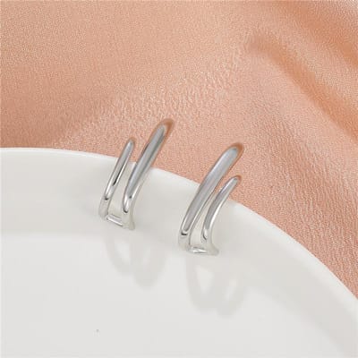 Onregelmatige Bling Vierkante Kristal Zirconia Oorbellen Voor Vrouwen Vintage Trend Kwaliteit Luxe Sieraden Feestcadeaus beige