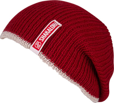 Shakaloha Gebreide Wollen Muts Heren & Dames Beanie Hat van merino wol zonder voering - Bender Beanie MrnRV Navy Unisex - One Size Wintermuts